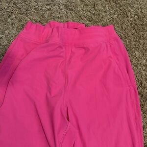 Lululemon sonic pink joggers sz6